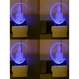 SOMIL Blue & Purple Printed Glass Cylinder Shaped Wall Lamp-image-22