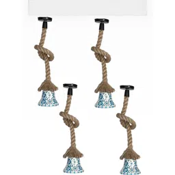 SOMIL Blue Glass Cylinder Ceiling Lamps-picture-13