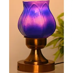 SOMIL Blue Glass Cylinder Table Lamps-picture-39