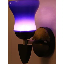 SOMIL Blue Glass Cylinder Wall Lamps-picture-39