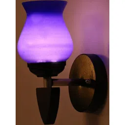 SOMIL Blue Glass Cylinder Wall Lamps-picture-33