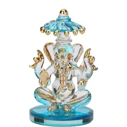 SOMIL Blue Glass Idol Showpiece-picture-21