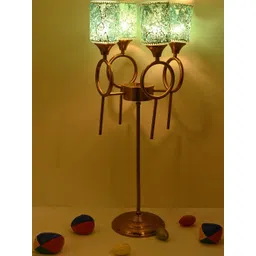 SOMIL Blue Textured Cylinder Shape Floor Lamps 32 x 32 x 72 CM-picture-29