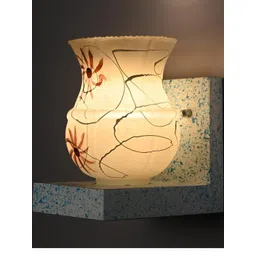 SOMIL Brown Glass Cylinder Printed Wall Lamps-picture-15