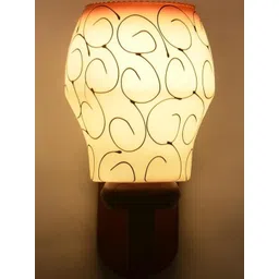 SOMIL Brown Glass Cylinder Printed Wall Lamps-picture-19