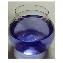 Somil Clear & Transparent Round Decorative Glass Fish Pot with Multicolor Stones-picture-17