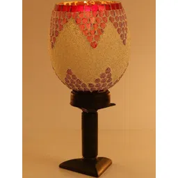 SOMIL Decorative Glass Shade Table Lamp-picture-15