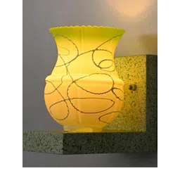 SOMIL Green Glass Cylinder Printed Wall Lamps-picture-51