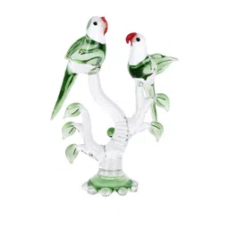 SOMIL Green Parrot idol Showpiece for home decorative-picture-35