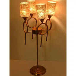 SOMIL Metal Base with Glass Shades Floor Lamp-picture-28