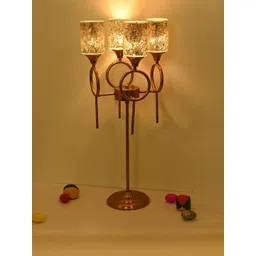 SOMIL Metal Base with Glass Shades Floor Lamp-picture-19
