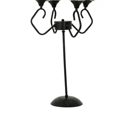 SOMIL Modern Floor Lamp with Metal Base and Four Designer Glass Shades image 5