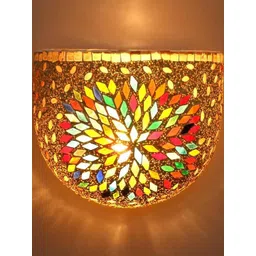 SOMIL Multicoloured Cylinder Glass Wall Lamps-picture-10