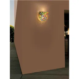 SOMIL Multicoloured Cylinder Glass Wall Lamps image 3