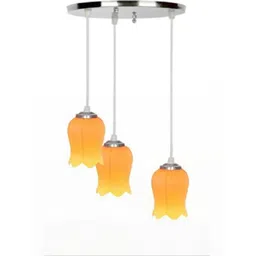 SOMIL Orange Glass Cylinder Ceiling Lamps-picture-34