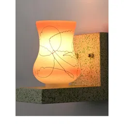 SOMIL Orange Glass Cylinder Printed Wall Lamps-picture-36
