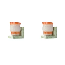 SOMIL Orange Glass Cylinder Printed Wall Lamps-picture-28