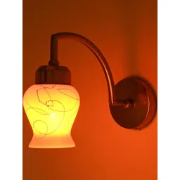 Somil Orange Glass Elegant & Stylish Decor for Modern Interiors Wall Lamps-picture-42