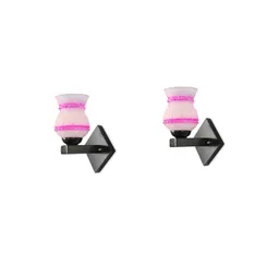 SOMIL Pink Cylinder Glass Wall Lamps-picture-17