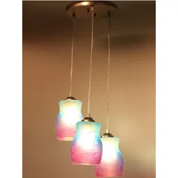 SOMIL Pink Glass Cylinder Ceiling Lamps-picture-23