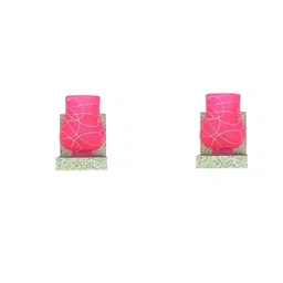 SOMIL Pink Glass Cylinder Printed Wall Lamps-picture-25