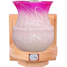 SOMIL Pink Glass Cylinder Printed Wall Lamps-picture-47