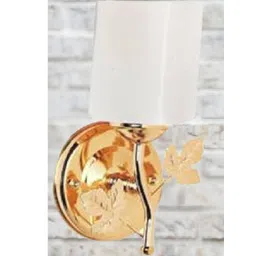 Somil Premium Designer Glass Wall / Night Lamp Elegant & Stylish Dcor Accent for Modern Interiors, Color- White, Size:- 19.5 X 17.5 X 32 CM-picture-36