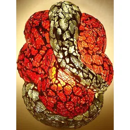 SOMIL Red Glass Cylinder Wall Lamps-picture-55