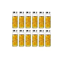 SOMIL Set Of 12 Glass Water Bottle-picture-19