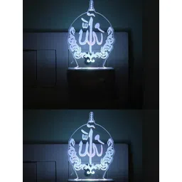 SOMIL Set of 2 3D Illusion Effect Multicolour Led Night Lamp-image-37