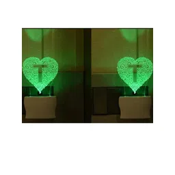 SOMIL Set of 2 Green Glass Cylinder Wall Lamps-image-33