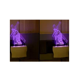 SOMIL Set of 2 Transparent & White Textured Glass Wall Lamp-picture-41