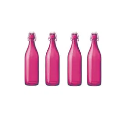 SOMIL Set Of 4 Glass Water Bottle-picture-27