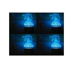 SOMIL Set of 4 Green Glass Cylinder Wall Lamps-picture-20