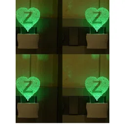 SOMIL Set of 4 Green Glass Cylinder Wall Lamps-picture-21