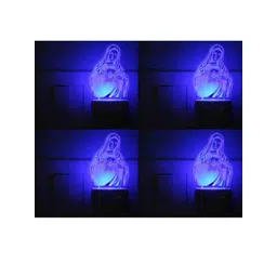 SOMIL Set of 4 Green Glass Cylinder Wall Lamps-picture-23