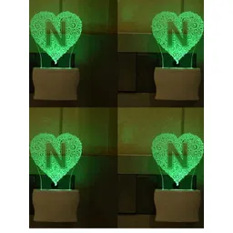 SOMIL Set of 4 Green Glass Cylinder Wall Lamps-picture-40