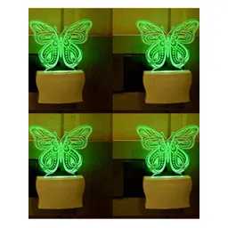 SOMIL Set of 4 Green Glass Cylinder Wall Lamps-picture-13