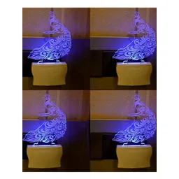 SOMIL Set of 4 Green Glass Cylinder Wall Lamps-picture-26