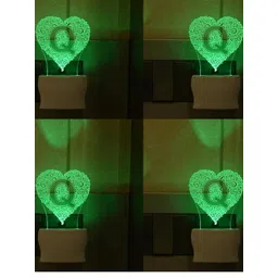 SOMIL Set of 4 Green Glass Cylinder Wall Lamps-picture-15