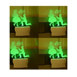 SOMIL Set of 4 Green Glass Cylinder Wall Lamps-picture-30