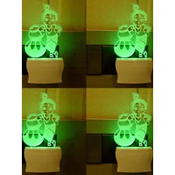 SOMIL Set of 4 Green Glass Cylinder Wall Lamps-picture-30