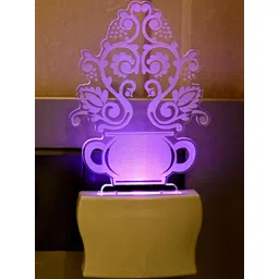 SOMIL Set of 4 Green Glass Cylinder Wall Lamps image 3