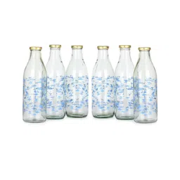 SOMIL Set Of 6 Glass Water Bottle-picture-28