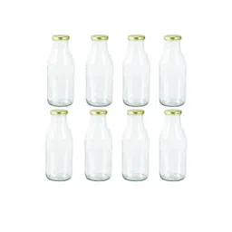 SOMIL Set Of Transparent Glass Water Bottle-picture-38
