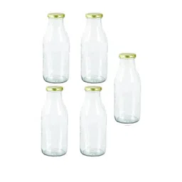 SOMIL Set Of Transparent Glass Water Bottle-picture-23