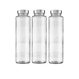 SOMIL Set Of Transparent Glass Water Bottle-picture-28