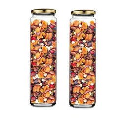 SOMIL Set Of Transparent Glass Water Bottle-picture-34