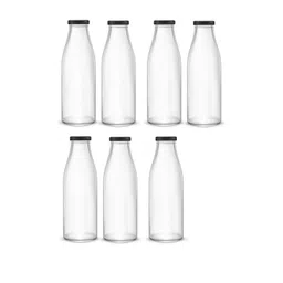 SOMIL Set Of Transparent Glass Water Bottle-picture-40