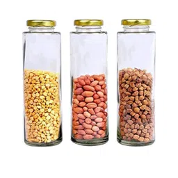 SOMIL Set Of Transparent Glass Water Bottle-picture-18